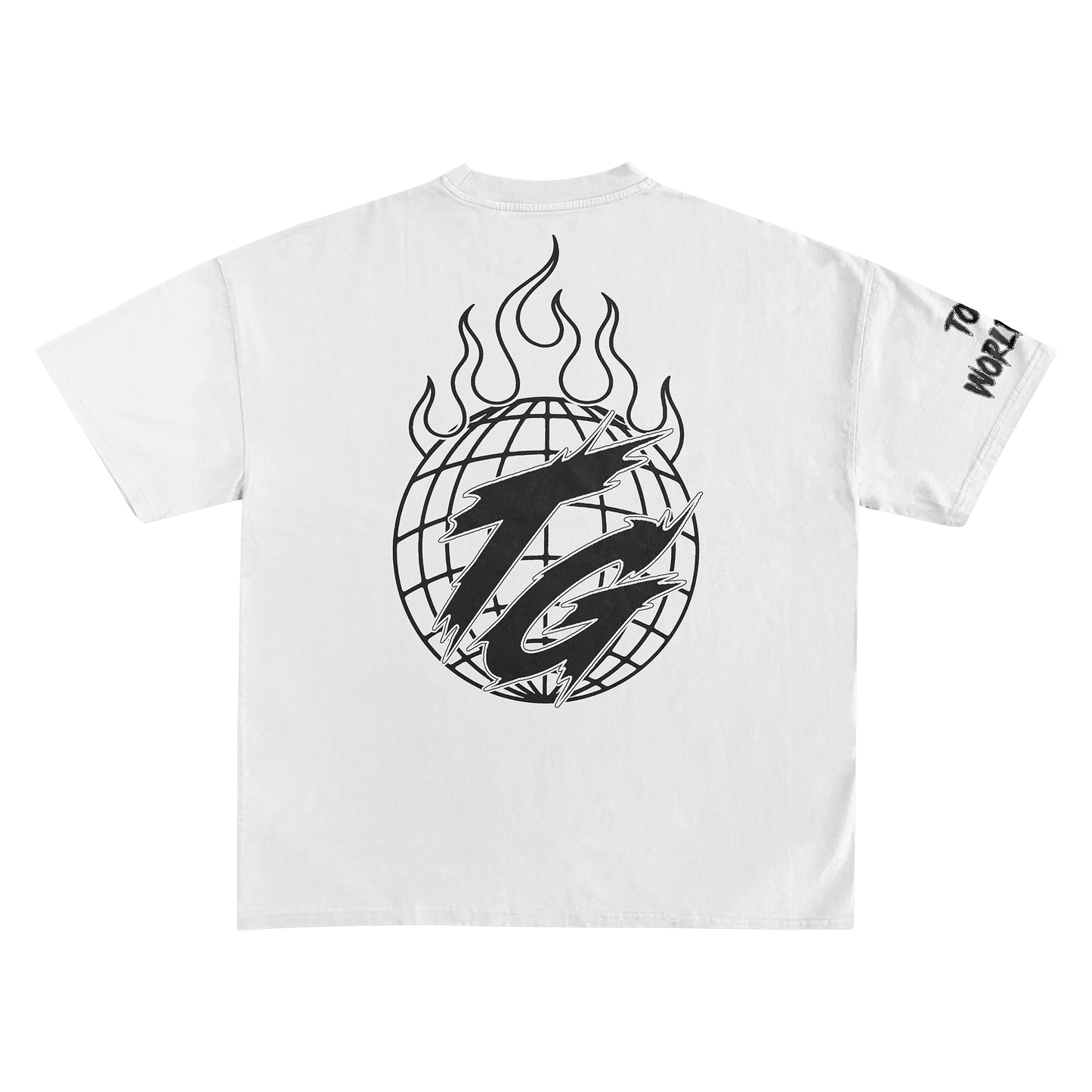 TG World Tee White