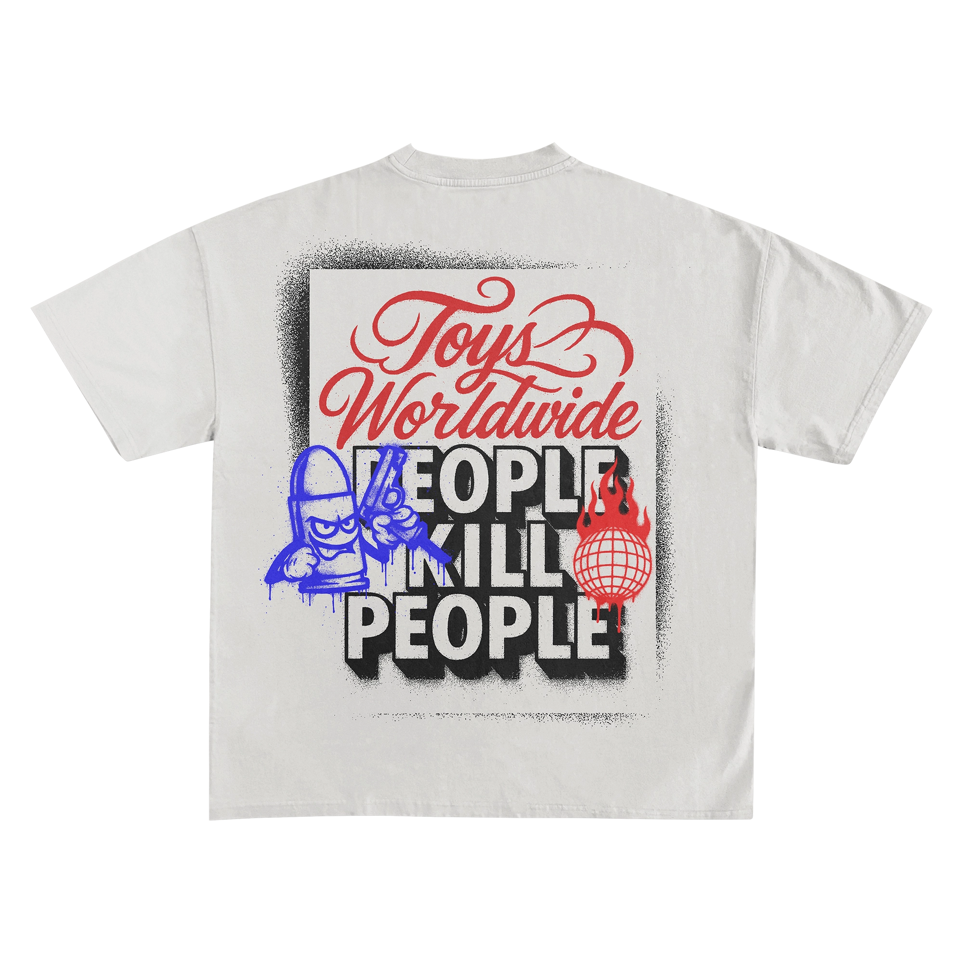 Graffiti Tee White