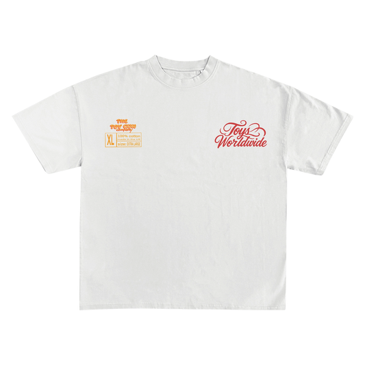 Graffiti Tee White